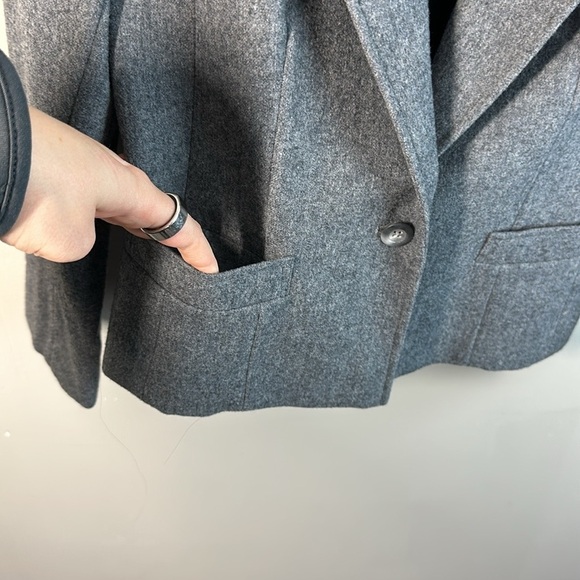 Pendleton Women Vintage 100% Virgin Wool Classic Blazer Sz 2P Academia Old Money - Picture 9 of 13